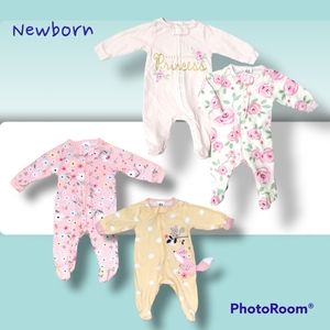 4 Gerber Sleep & Play Size Newborn